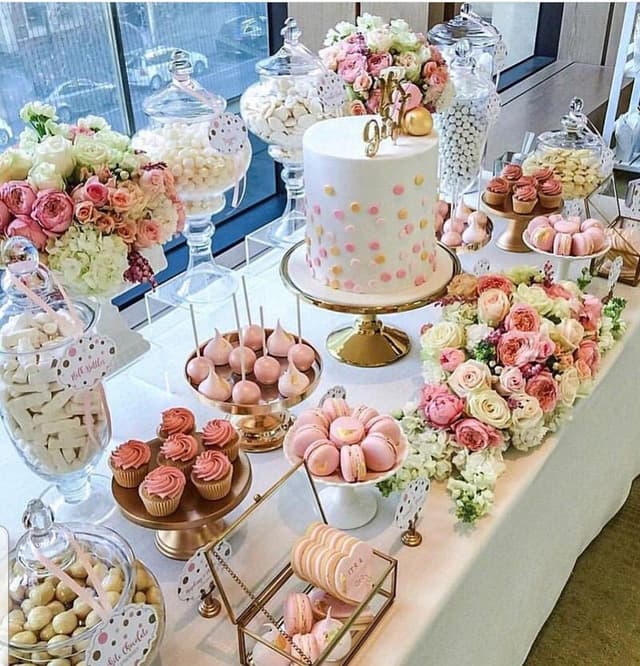 Wedding Candy Bar in Sacramento • Elegant Sweet Table for Your Big Day-0